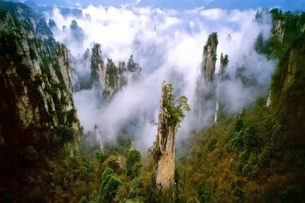 China Montañas de Zhangjiajie,