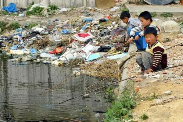 imagenes de la contaminacion del agua en china